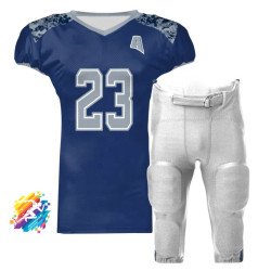 American Football Uniform Blue American Football Uniform Blue